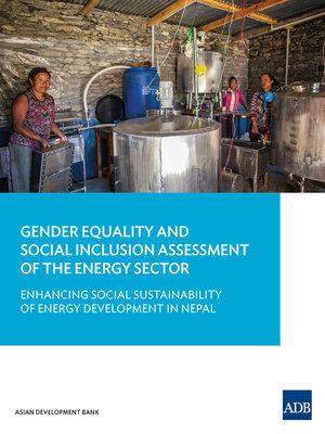 cover image of Gender Equality and Social Inclusion Assessment of the Energy Sector